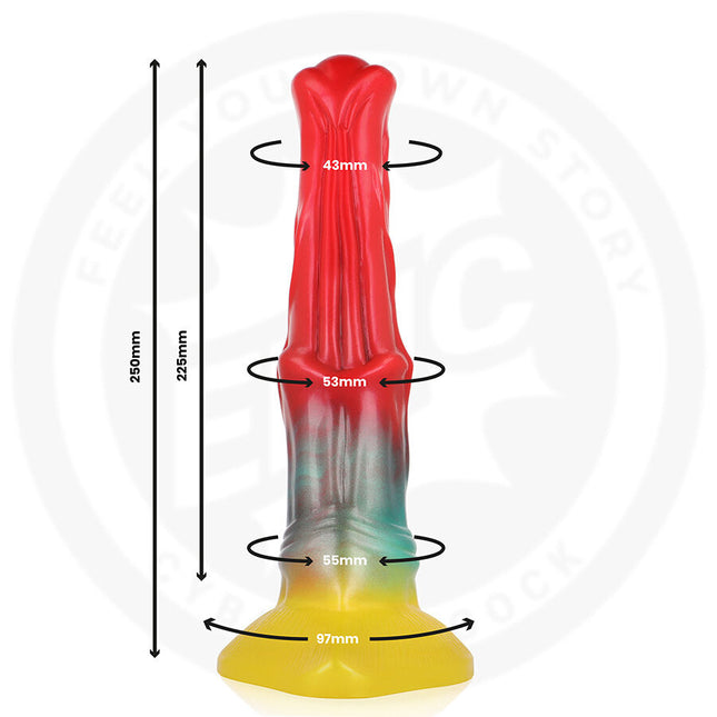 EPIC - DILDO AETHON GLOW by EPIC