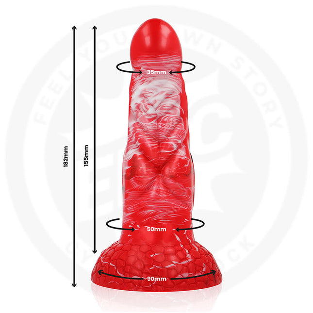 EPIC - DILDO AGNIS CRIMSON FIRE by EPIC