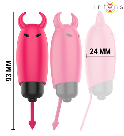INTENSE - BALLE VIBRANTE ÉCARLATE RED DEMON 9,3 X 2,4 CM by INTENSE FUN TOYS