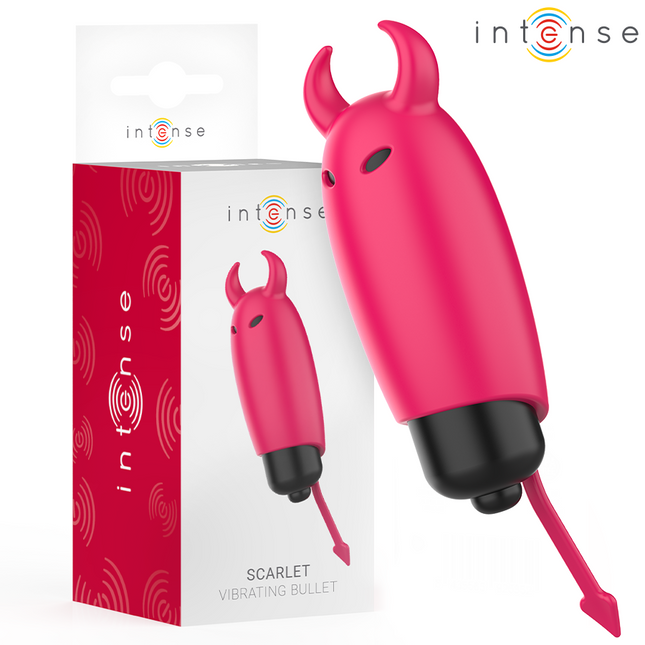 INTENSE - BALLE VIBRANTE ÉCARLATE RED DEMON 9,3 X 2,4 CM by INTENSE FUN TOYS
