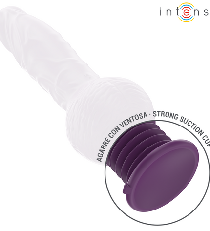 INTENSE - VIBRATEUR MULTIFONCTION TATUM AVEC VIBRATION DE HAUT EN BAS 24 CM VIOLET by INTENSE HIGH TECH