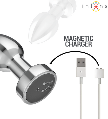 INTENSE - PLUG ANAL 10 VIBRATIONS MÉTAL AVEC TÉLÉCOMMANDE S by INTENSE ANAL TOYS