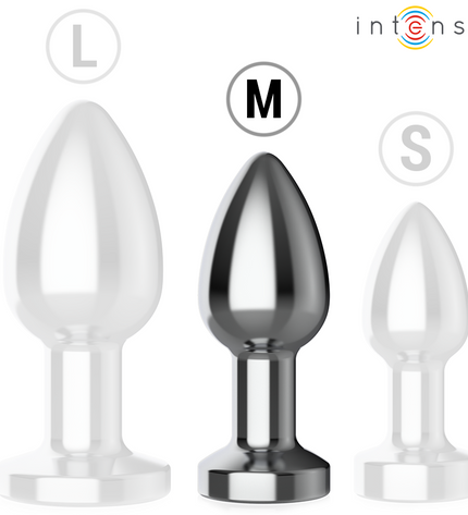 INTENSE - PLUG ANAL 10 VIBRATIONS MÉTAL AVEC TÉLÉCOMMANDE M by INTENSE ANAL TOYS