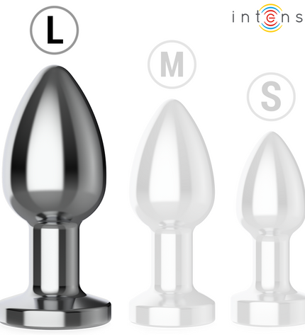 INTENSE - PLUG ANAL 10 VIBRATIONS MÉTAL AVEC TÉLÉCOMMANDE L by INTENSE ANAL TOYS