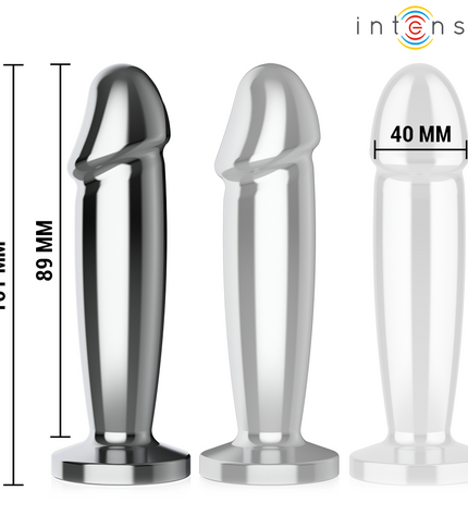 INTENSE - PLUG ANAL 10 VIBRATIONS GODE MÉTALLIQUE AVEC TÉLÉCOMMANDE M by INTENSE ANAL TOYS