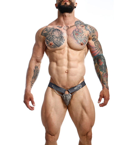 MOB - JOCKSTRAP DNGEON SNAP GRIS TAILLE UNIQUE by MOB
