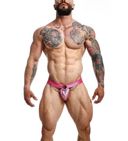 MOB - DNGEON JOCKSTRAP ROSE TAILLE UNIQUE by MOB