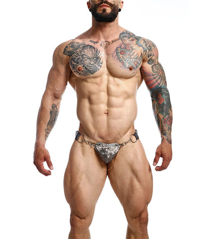 MOB - JOCKSTRAP DNGEON SNAP GRIS TAILLE UNIQUE by MOB