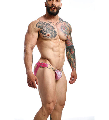 MOB - DNGEON JOCKSTRAP ROSE TAILLE UNIQUE by MOB