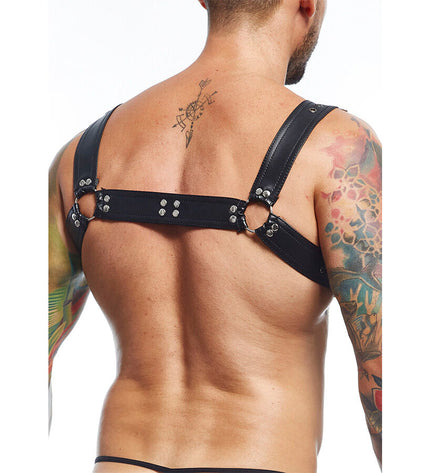 MOB - CEINTURE HARNAIS DNGEON NOIRE TAILLE UNIQUE by MOB