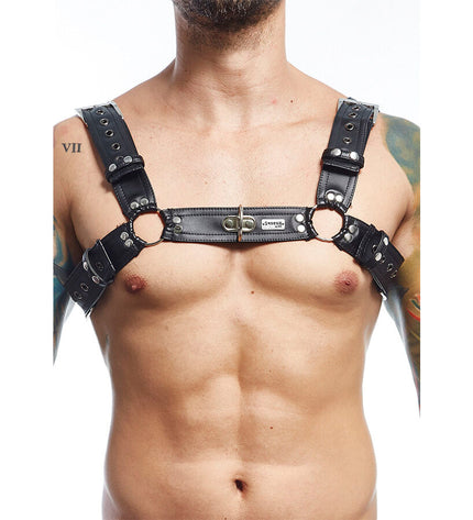 MOB - CEINTURE HARNAIS DNGEON NOIRE TAILLE UNIQUE by MOB