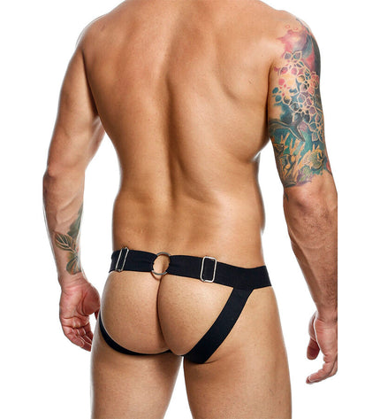 MOB - JOCKSTRAP DNGEON NOIR À CHAÎNE TAILLE UNIQUE by MOB