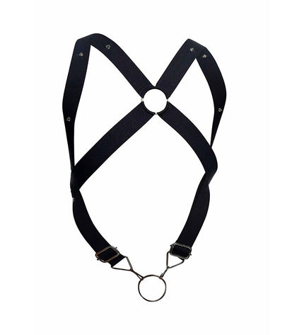 MOB - HARNAIS DORSAL CROISÉ NOIR DNGEON TAILLE UNIQUE by MOB
