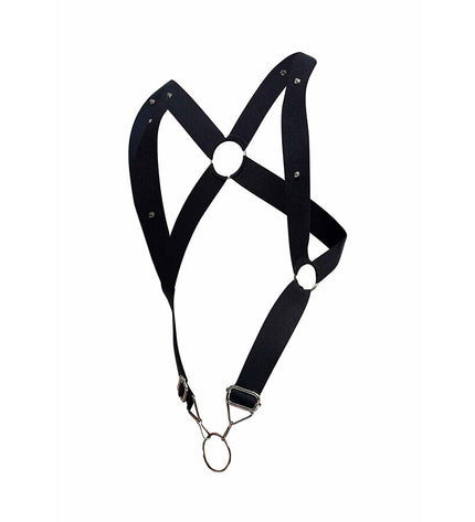MOB - HARNAIS DORSAL CROISÉ NOIR DNGEON TAILLE UNIQUE by MOB