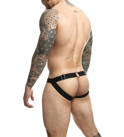 MOB - JOCKSTRAP ROUGE DNGEON AVEC CHAÎNES TAILLE UNIQUE by MOB
