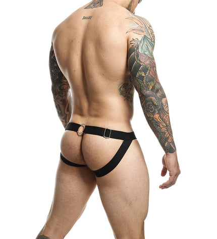MOB - JOCKSTRAP ROUGE DNGEON AVEC CHAÎNES TAILLE UNIQUE by MOB