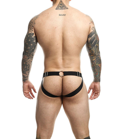 MOB - JOCKSTRAP JAUNE DNGEON AVEC CHAÎNES TAILLE UNIQUE by MOB