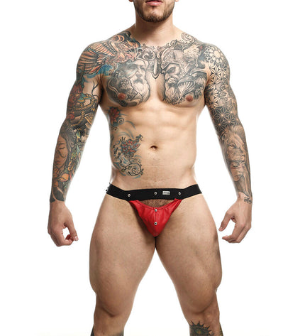 MOB - DNGEON JOCKSTRAP ATHLETE ROUGE TAILLE UNIQUE by MOB