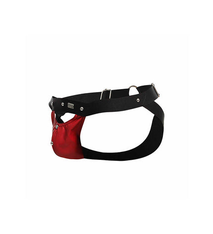 MOB - DNGEON JOCKSTRAP ATHLETE ROUGE TAILLE UNIQUE by MOB