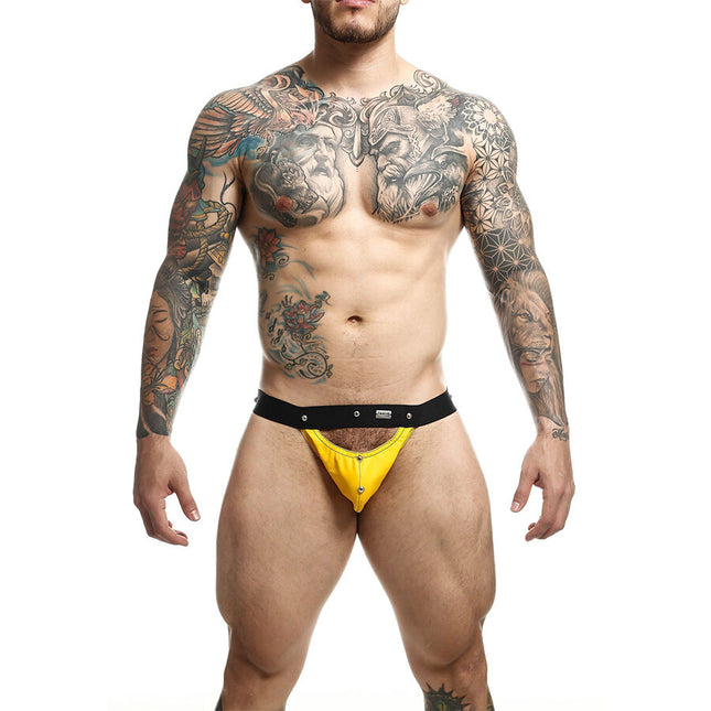 MOB - DNGEON JOCKSTRAP JAUNE SPORTSMAN TAILLE UNIQUE by MOB