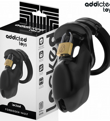 ADDICTED TOYS LOCKED - CAGE À PÉNIS INTERDITE 10 CM by ADDICTED TOYS LOCKED
