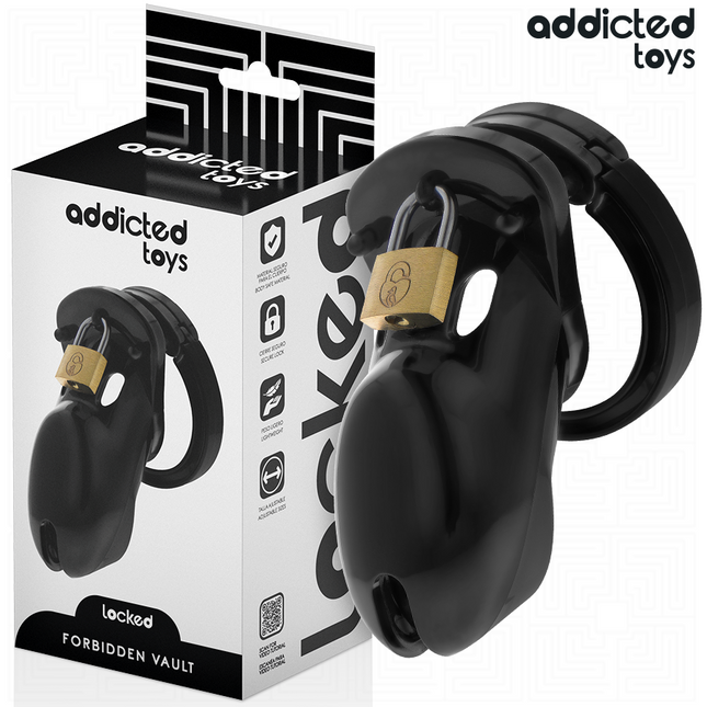 ADDICTED TOYS LOCKED - CAGE À PÉNIS INTERDITE 10 CM by ADDICTED TOYS LOCKED