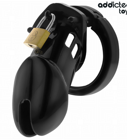 ADDICTED TOYS LOCKED - CAGE À PÉNIS OBSIDIAN HOLD TAILLE M by ADDICTED TOYS LOCKED