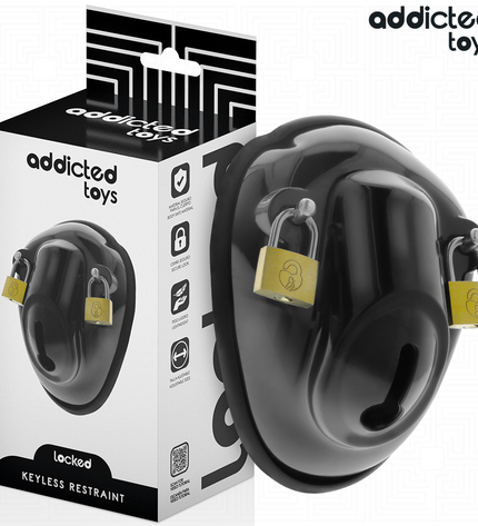 ADDICTED TOYS LOCKED - À PÉNIS VERROUILLÉE SANS CLÉ 11,5 CM by ADDICTED TOYS LOCKED