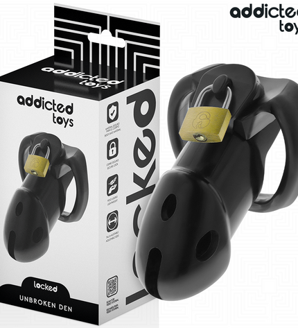 ADDICTED TOYS LOCKED - CAGE À PÉNIS UNBROKEN DEN 9,8 CM by ADDICTED TOYS LOCKED