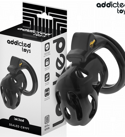 ADDICTED TOYS LOCKED - À PÉNIS CRYPTÉE VERROUILLÉE ET SCELLÉE 8 CM by ADDICTED TOYS LOCKED