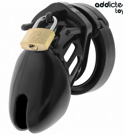 ADDICTED TOYS LOCKED - CAGE À PÉNIS OBSIDIAN HOLD TAILLE S by ADDICTED TOYS LOCKED