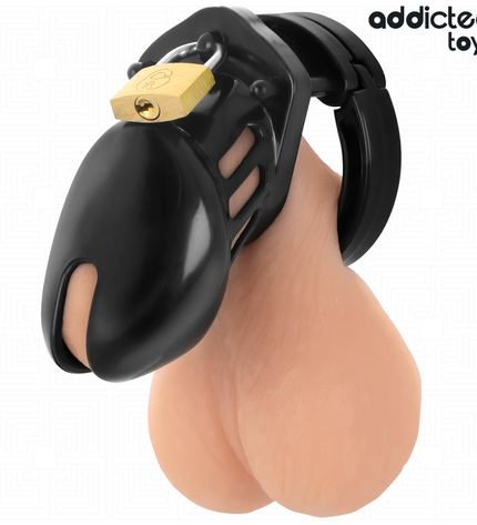 ADDICTED TOYS LOCKED - CAGE À PÉNIS OBSIDIAN HOLD TAILLE S by ADDICTED TOYS LOCKED