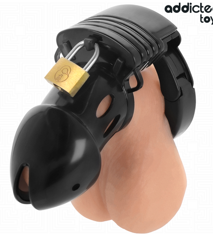 ADDICTED TOYS LOCKED - CAGE À PÉNIS CHASTETÉ PROFONDEUR 7,5 CM by ADDICTED TOYS LOCKED