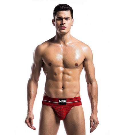 MOB - STRING CLASSIQUE ROUGE TAILLE L by MOB