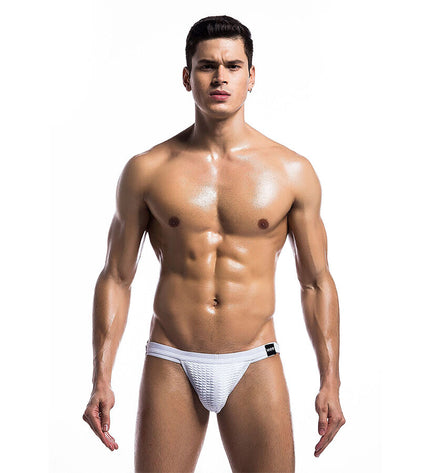 MOB - MAILLOT DE BAIN FÉTICHE BLANC JOCKSTRAP TAILLE L by MOB