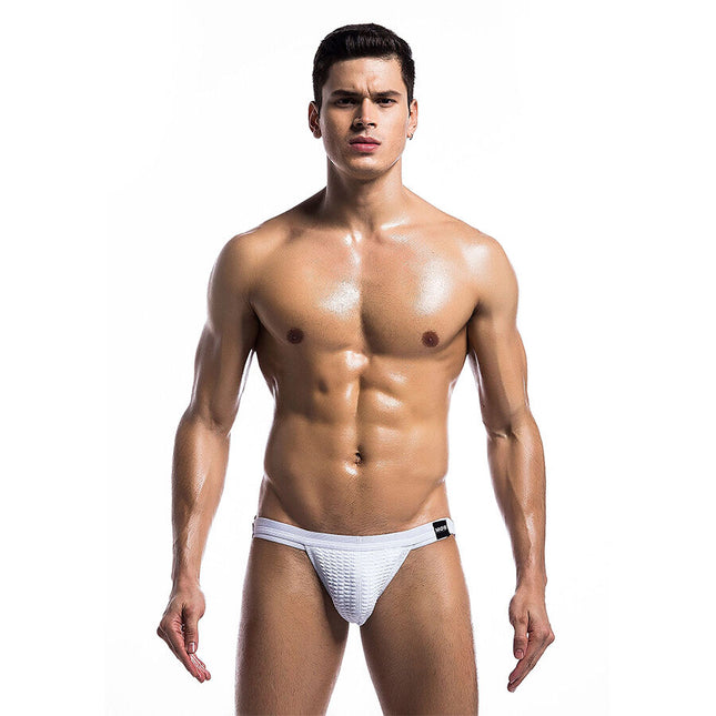 MOB - MAILLOT DE BAIN FÉTICHE BLANC JOCKSTRAP TAILLE L by MOB