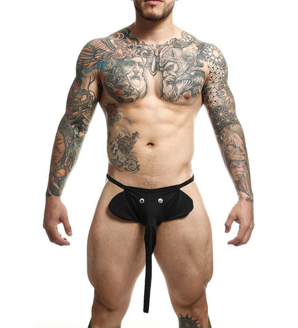 MOB - STRING ÉLÉPHANT NOIR TAILLE UNIQUE by MOB