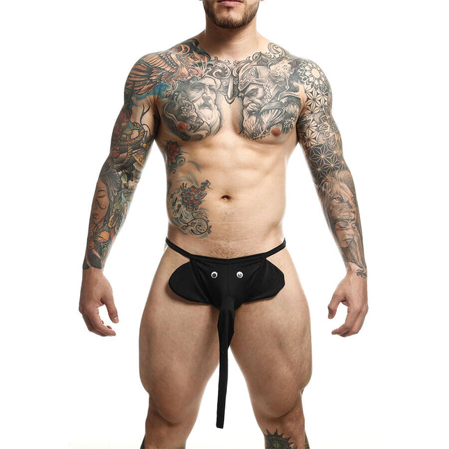 MOB - STRING ÉLÉPHANT NOIR TAILLE UNIQUE by MOB