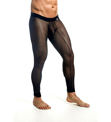 MOB - COLLANTS NOIRS TRANSPARENTS TAILLE M by MOB