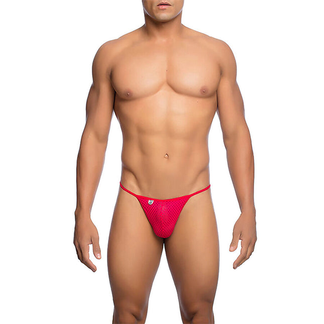 MOB - STRING V EN MICROFIBRE ROUGE TAILLE L/XL by MOB