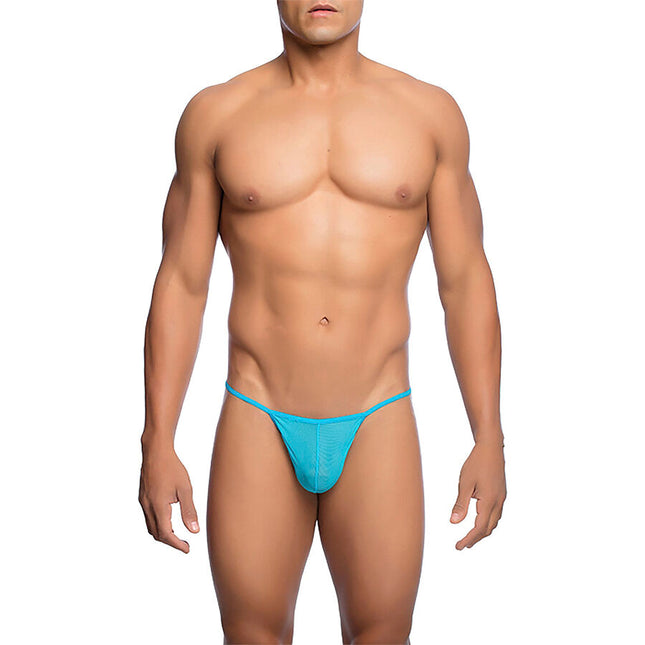MOB - STRING TRANSPARENT EN T AQUA TAILLE L/XL by MOB