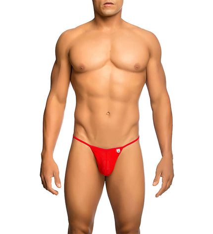 MOB - STRING EN T ROUGE TRANSPARENT TAILLE L/XL by MOB