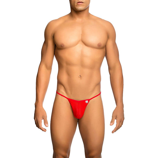 MOB - STRING EN T ROUGE TRANSPARENT TAILLE L/XL by MOB