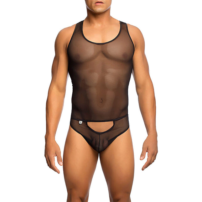 MOB - BODY TRANSPARENT NOIR TAILLE L/XL by MOB