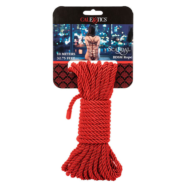 CALEXOTICS - SCANDAL CORDE BDSM ROUGE 10 M by CALEXOTICS