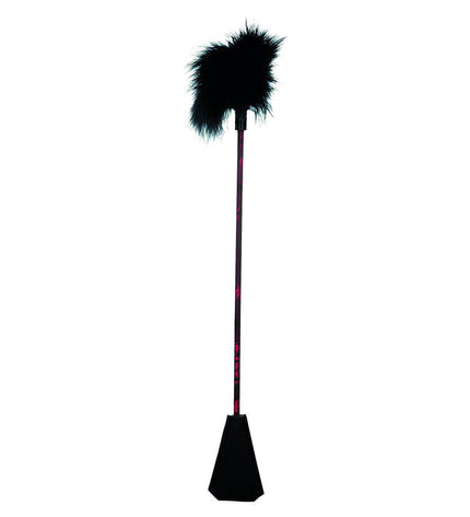 CALEXOTICS - SCANDAL FOUET À PLUMES NOIRES by CALEXOTICS