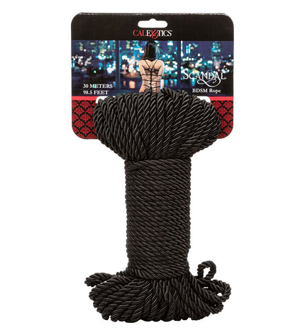 CALEXOTICS - SCANDAL CORDE BDSM NOIRE 30 M by CALEXOTICS