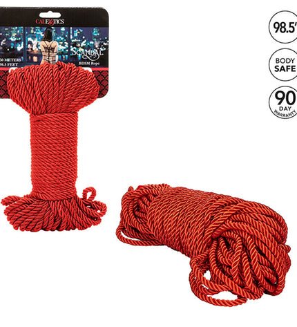 CALEXOTICS - SCANDAL CORDE BDSM ROUGE 30 M by CALEXOTICS