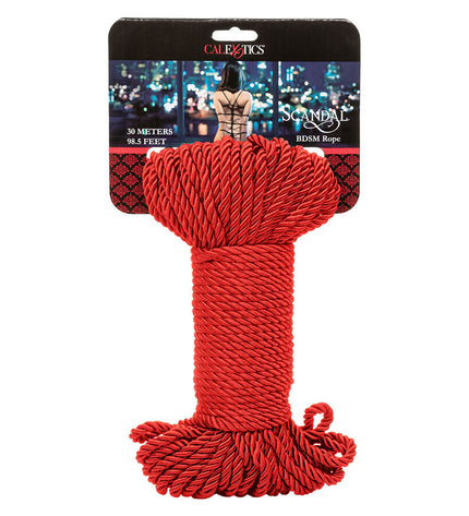 CALEXOTICS - SCANDAL CORDE BDSM ROUGE 30 M by CALEXOTICS