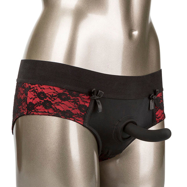 CALEXOTICS - SCANDAL ENSEMBLE CULOTTE SANS ENTREJAMBE AVEC GODE TAILLE S/M by CALEXOTICS